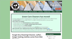 Desktop Screenshot of greencarecleaners.com